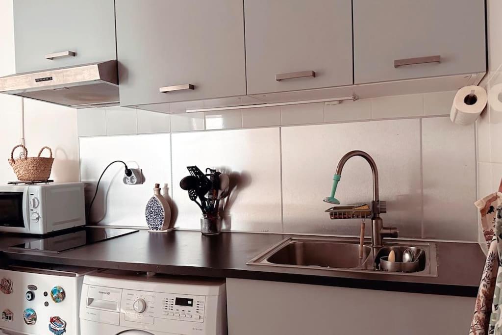 Studio Cozy Pour 2 Personnes Paris Bercy Appartement Buitenkant foto